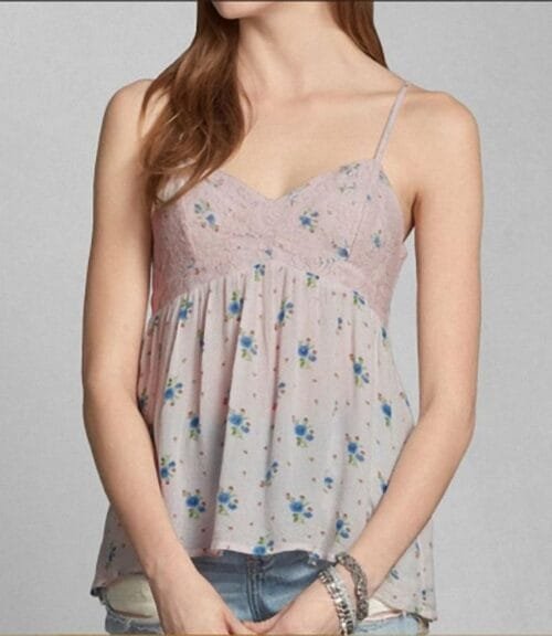 Blusa Abercrombie Jordan Cami rosado