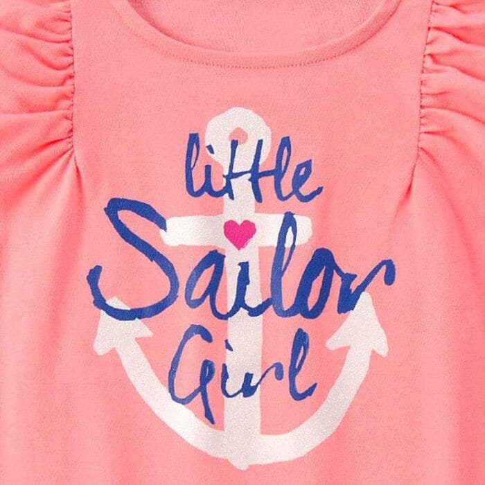 Blusa Gymboree Sailor Girl Flutter