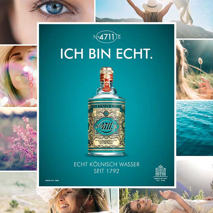 Perfume 4711 Original Eau de Cologne de Muelhens unisex 400ml 3 Perfume 4711 Original Eau de Cologne de Muelhens unisex 400ml - Imagen 3