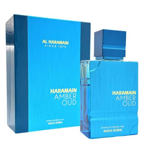 Perfume Al Haramain Amber Oud Aqua Dubai Extrait De Parfum unisex 75ml