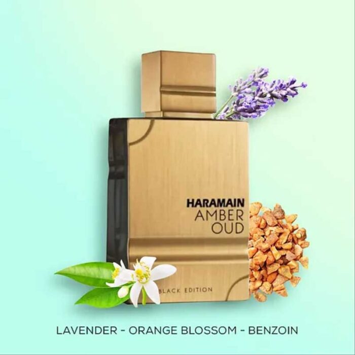 Perfume Amber Oud Black Edition de Al Haramain unisex edp 100ml 3 Perfume Amber Oud Black Edition de Al Haramain unisex edp 100ml - Imagen 3