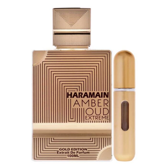 Perfume Amber Oud Gold Extreme de Al Haramain unisex 100ml 2 Perfume Amber Oud Gold Extreme de Al Haramain unisex 100ml - Imagen 2