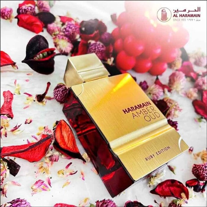 Perfume Amber Oud Ruby Edition Al Haramain unisex edp 100ml 4 Perfume Amber Oud Ruby Edition Al Haramain unisex edp 100ml - Imagen 4