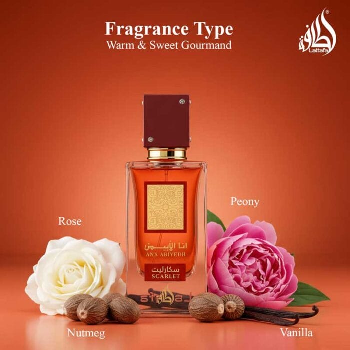 Perfume Ana Abiyedh Scarlet de Lattafa mujer edp 60ml 3 Perfume Ana Abiyedh Scarlet de Lattafa mujer edp 60ml - Imagen 3