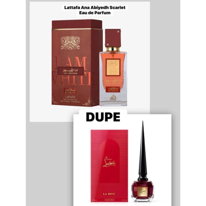 Perfume Ana Abiyedh Scarlet de Lattafa mujer edp 60ml 4 Perfume Ana Abiyedh Scarlet de Lattafa mujer edp 60ml - Imagen 4