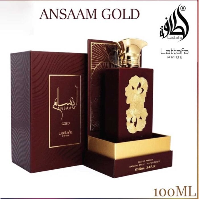 Perfume Ansaam Gold de Lattafa Pride unisex 100ml 3 Perfume Ansaam Gold de Lattafa Pride unisex 100ml - Imagen 3