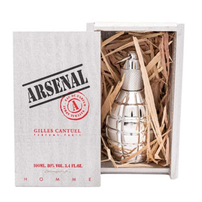 Perfume Arsenal Platinum de Gilles Cantuel hombre edp 100ml - Imagen 3