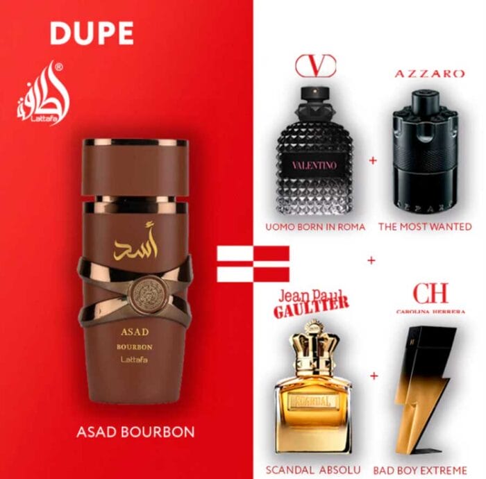 Perfume Asad Bourbon de Lattafa hombre edp 100ml 5 Perfume Asad Bourbon de Lattafa hombre edp 100ml - Imagen 5