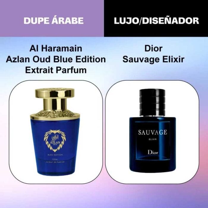 Perfume Azlan Oud Bleu Edition Extrait Al Haramain unisex 100ml 5 Perfume Azlan Oud Bleu Edition Extrait Al Haramain unisex 100ml - Imagen 5