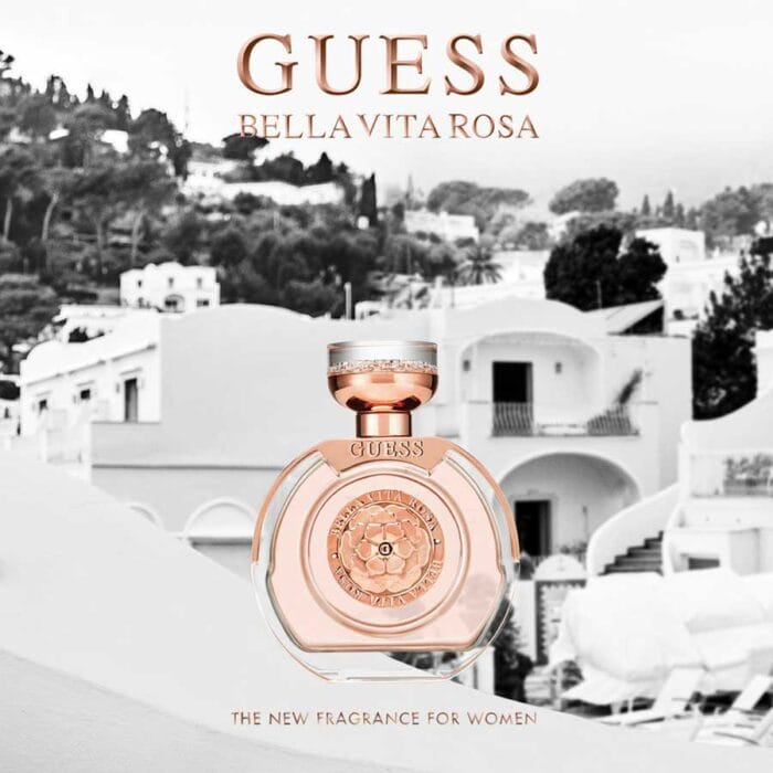 Perfume Bella Vita Rosa de Guess mujer edt 100ml 4 Perfume Bella Vita Rosa de Guess mujer edt 100ml - Imagen 4
