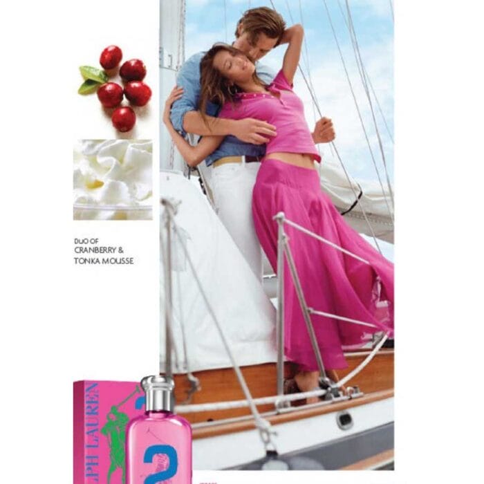 Perfume Big Pony 2 Pink de Ralph Lauren mujer edt 100ml 3 Perfume Big Pony 2 Pink de Ralph Lauren mujer edt 100ml - Imagen 3