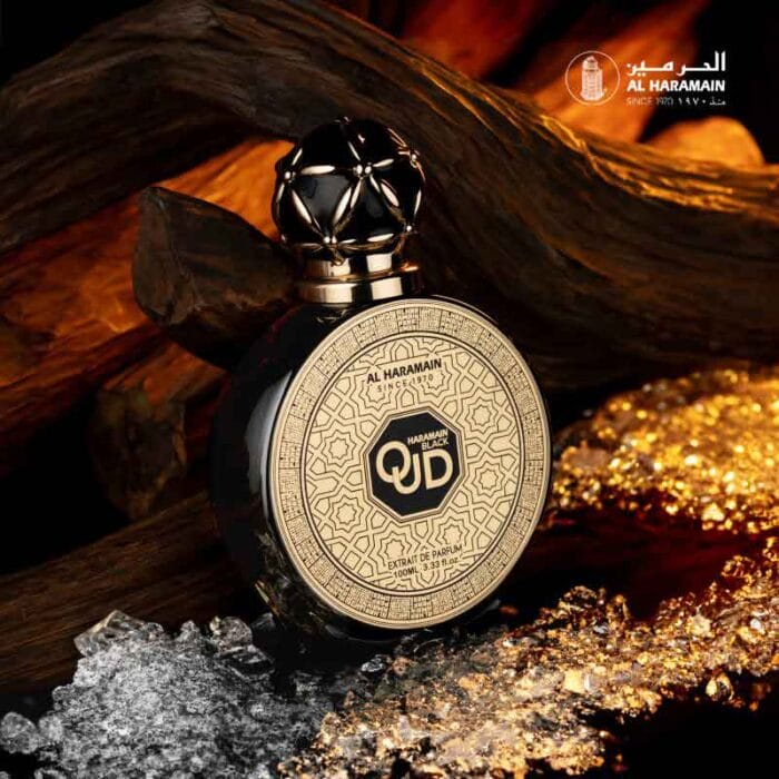 Perfume Black Oud Extrait de Parfum de Al Haramain unisex 100ml 4 Perfume Black Oud Extrait de Parfum de Al Haramain unisex 100ml - Imagen 4