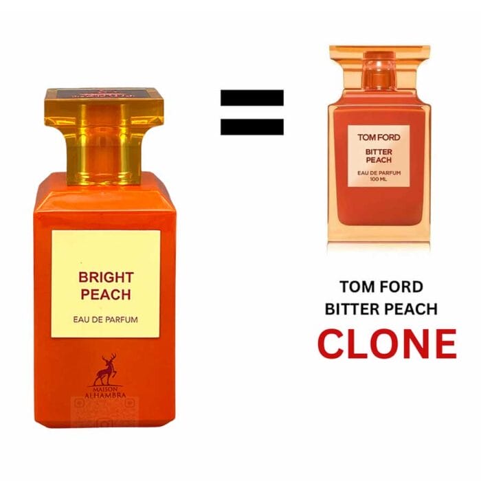 Perfume Bright Peach de Maison Alhambra mujer edp 80ml - Imagen 4