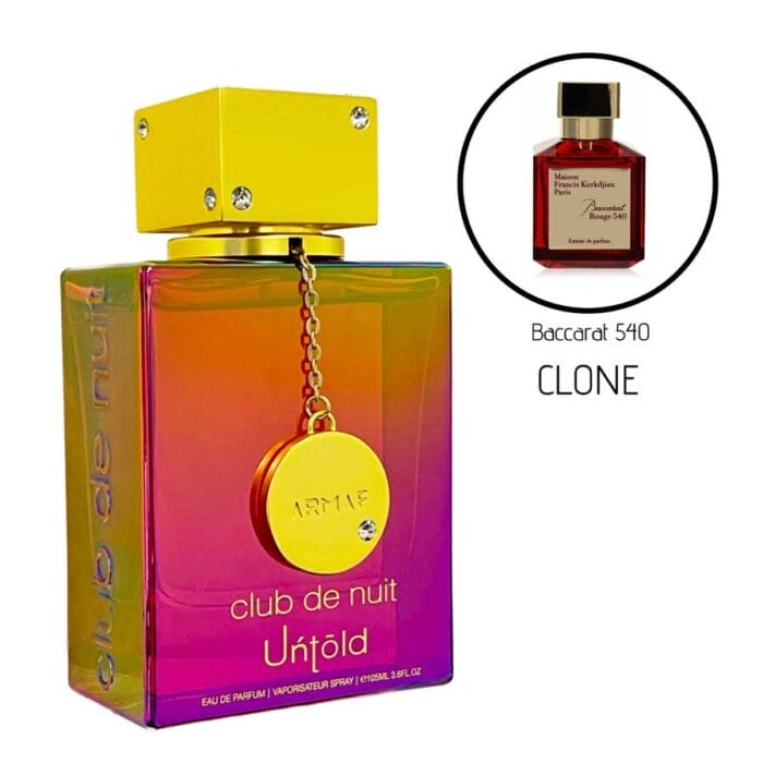 Perfume Club De Nuit Untold de Armaf unisex edp 105ml 4 Perfume Club De Nuit Untold de Armaf unisex edp 105ml - Imagen 4