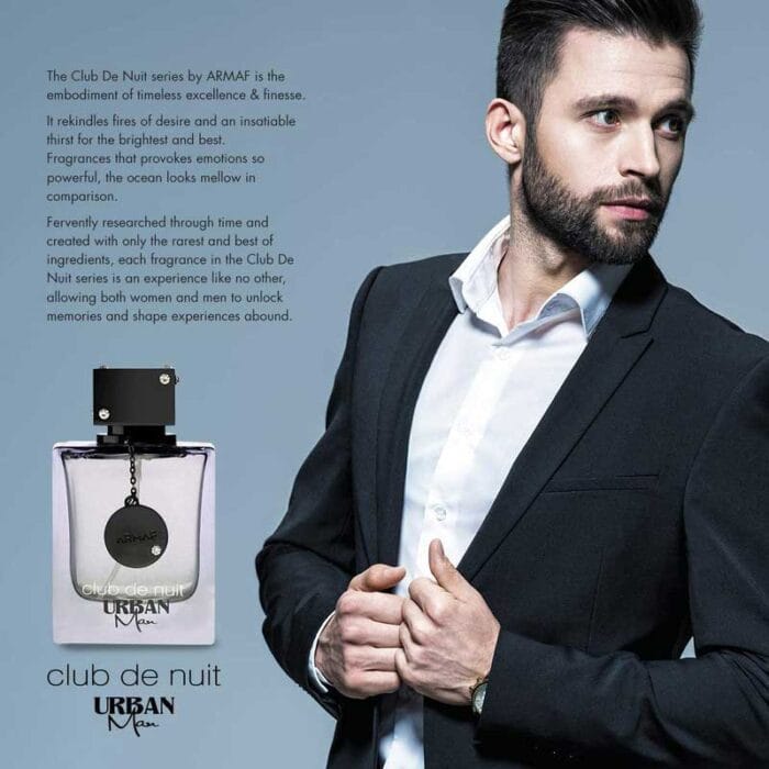 Perfume Club De Nuit Urban Man de Armaf hombre edp 105ml 4 Perfume Club De Nuit Urban Man de Armaf hombre edp 105ml - Imagen 4