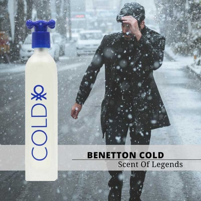Perfume Cold de United Colors of Benetton unisex edt 100ml - Imagen 3