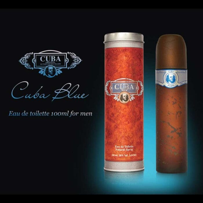 Perfume Cuba Blue Special Edition de Cuba Paris hombre 100ml - Imagen 3