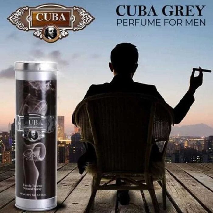 Perfume Cuba Grey de Cuba Paris hombre edt 100ml 3 Perfume Cuba Grey de Cuba Paris hombre edt 100ml - Imagen 3