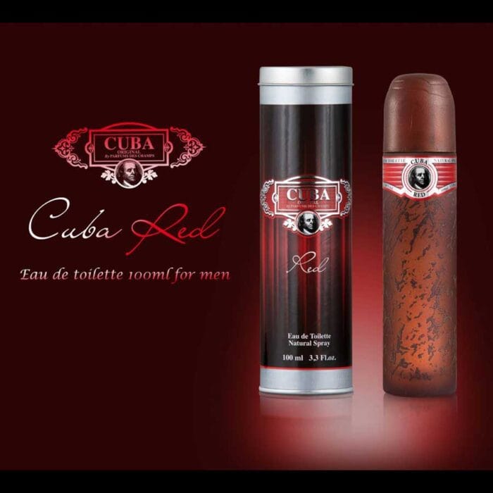 Perfume Cuba Red de Cuba Paris hombre edt 100ml - Imagen 3