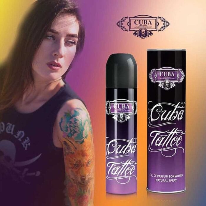 Perfume Cuba Tattoo de Cuba mujer edp 100ml 3 Perfume Cuba Tattoo de Cuba mujer edp 100ml - Imagen 3