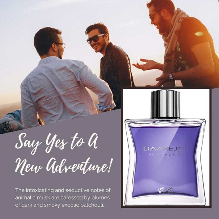 Perfume Daarej pour Homme de Rasasi hombre edp 100ml 3 Perfume Daarej pour Homme de Rasasi hombre edp 100ml - Imagen 3