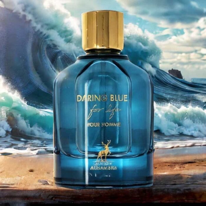 Perfume Daring Blue For Life Maison Alhambra hombre edp 100ml - Imagen 3