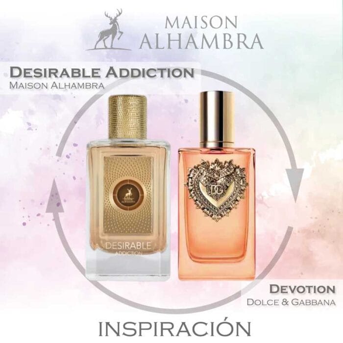 Perfume Desirable Addiction de Maison Alhambra mujer edp 100ml - Imagen 4