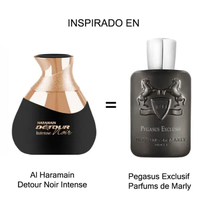 Perfume Detour Noir Intense de Al Haramain unisex edp 100ml 4 Perfume Detour Noir Intense de Al Haramain unisex edp 100ml - Imagen 4
