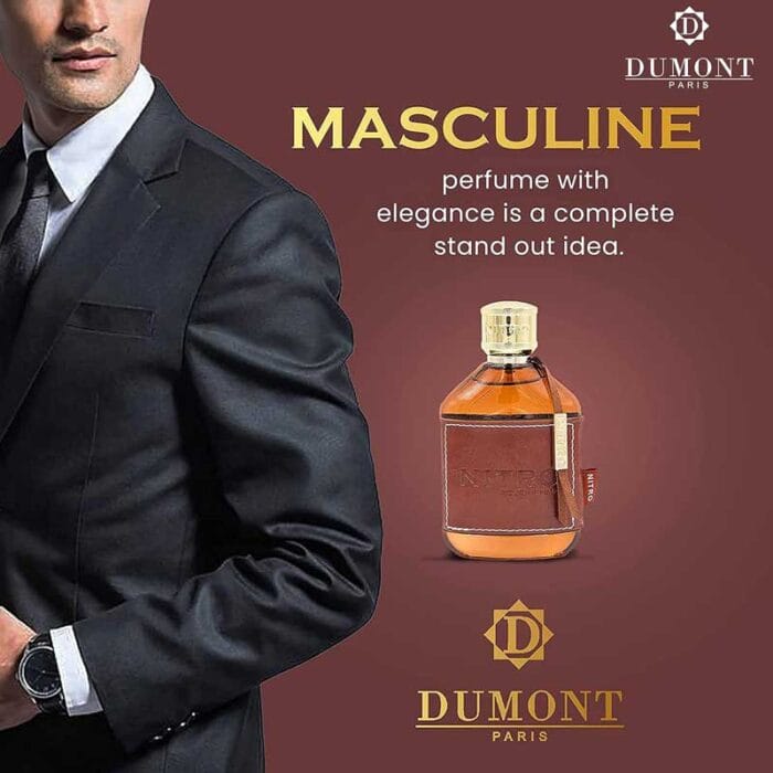 Perfume Dumont Nitro Pour Homme hombre edp 100ml 3 Perfume Dumont Nitro Pour Homme hombre edp 100ml - Imagen 3
