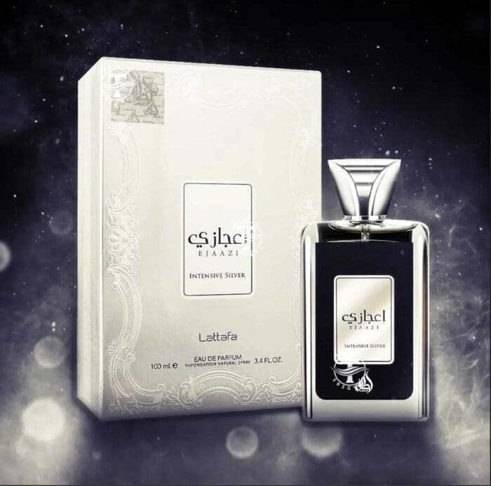 Perfume Ejaazi Intensive Silver de Lattafa Unisex edp 100ml - Imagen 3