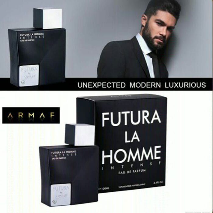 Perfume Futura La Homme Intense de Armaf hombre edp 100ml 4 Perfume Futura La Homme Intense de Armaf hombre edp 100ml - Imagen 4