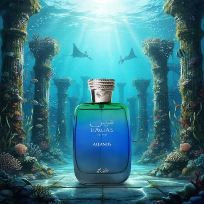Perfume Hawas Atlantis de Rasasi hombre edp 100ml 4 Perfume Hawas Atlantis de Rasasi hombre edp 100ml - Imagen 4
