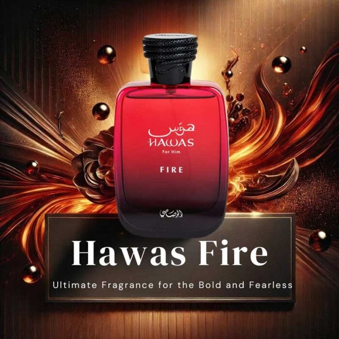 Perfume Hawas Fire de Rasasi hombre edp 100ml 3 Perfume Hawas Fire de Rasasi hombre edp 100ml - Imagen 3