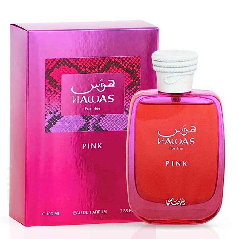 Perfume Hawas Pink de Rasasi mujer edp 100ml 1 Perfume Hawas Pink de Rasasi mujer edp 100ml