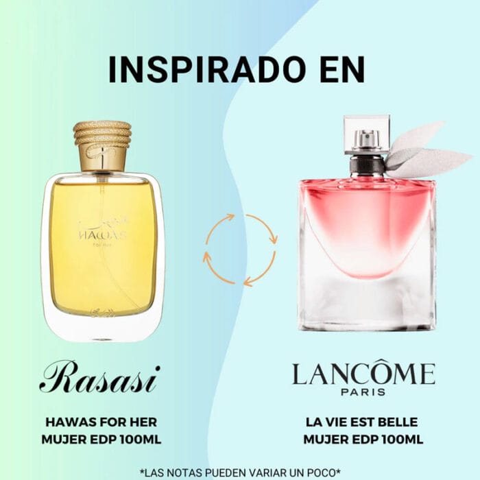 Perfume Hawas for Her de Rasasi mujer edp 100ml 4 Perfume Hawas for Her de Rasasi mujer edp 100ml - Imagen 4