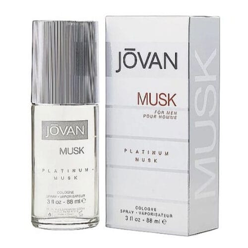 Perfume Jovan Platinum Musk hombre edc 90ml
