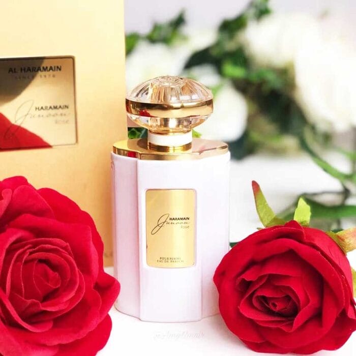 Perfume Junoon Rose de Al Haramain mujer edp 75ml 4 Perfume Junoon Rose de Al Haramain mujer edp 75ml - Imagen 4