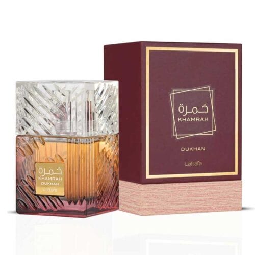 Perfume Khamrah Dukhan de Lattafa unisex edp 100ml