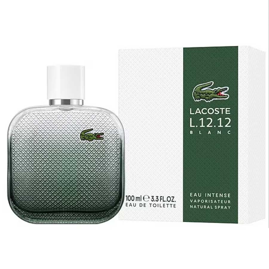 Perfume L.12.12 Blanc Eau Intense Lacoste hombre edt 100ml 1 Perfume Lacoste L.12.12 Blanc Eau Intense hombre 100ml