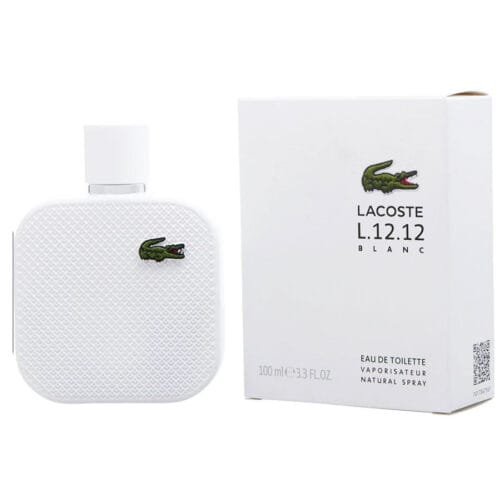 Perfume Lacoste L 12 12 Blanc Pure Eau de hombre 100ml