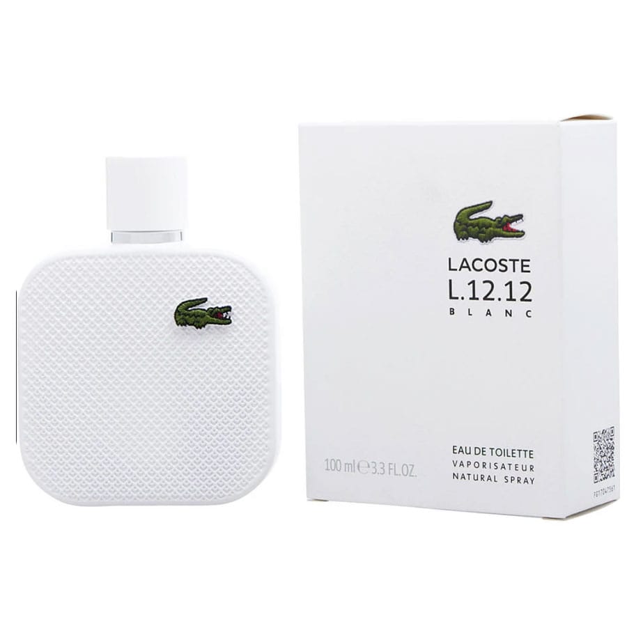 Perfume L.12.12 Blanc Pure de Lacoste hombre edt 100ml 1 Perfume Lacoste L 12 12 Blanc Pure Eau de hombre 100ml