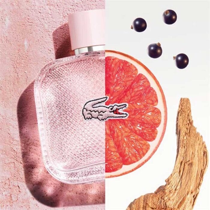 Perfume L.12.12 Rose Sparkling de Lacoste mujer edt 100ml - Imagen 3