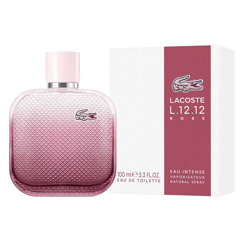 Perfume L.12.12. Rose Eau Intense de Lacoste mujer edt 100ml 1 Perfume L.12.12 Rose Eau Intense de Lacoste mujer edt 100ml