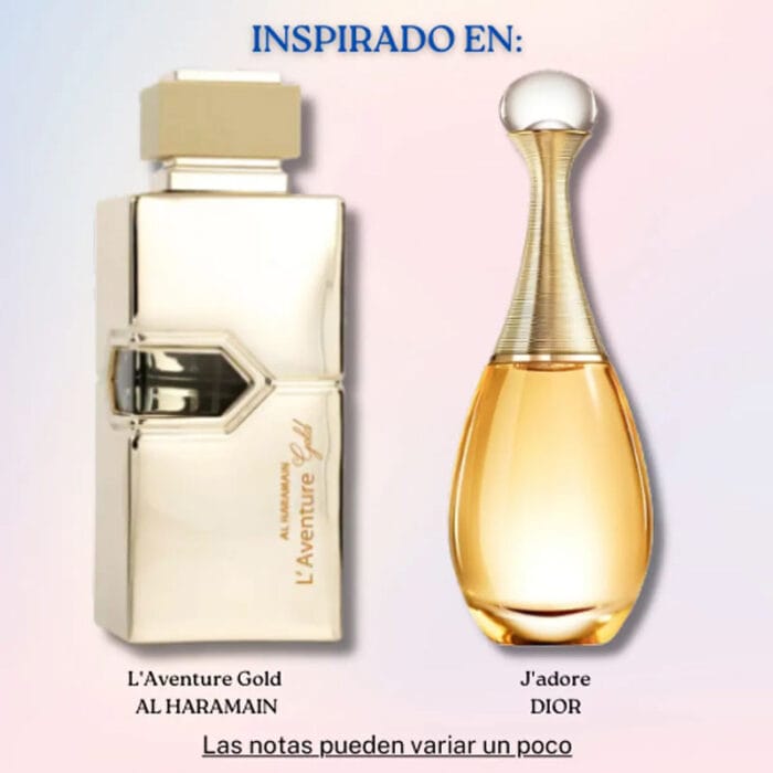 Perfume L'Aventure Gold de Al Haramain mujer edp 200ml - Imagen 4