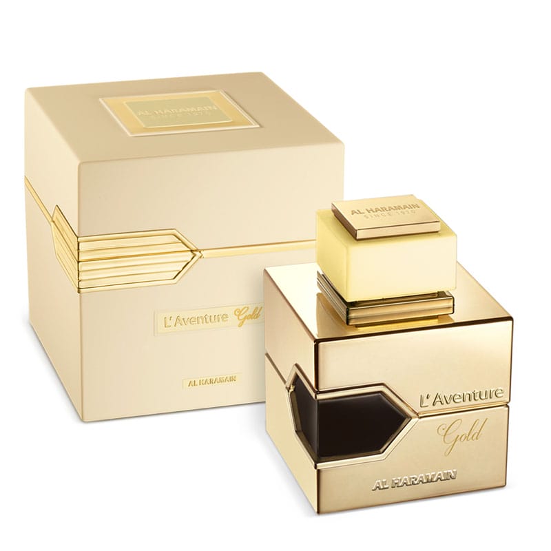 Perfume L'Aventure Gold de Al Haramain mujer edp 100ml 1 Perfume Al Haramain L Aventure Gold de mujer 100ml