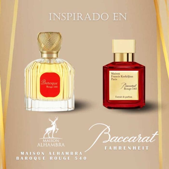 Perfume La Rouge Baroque de Maison Alhambra unisex edp 100ml 4 Perfume La Rouge Baroque de Maison Alhambra unisex edp 100ml - Imagen 4