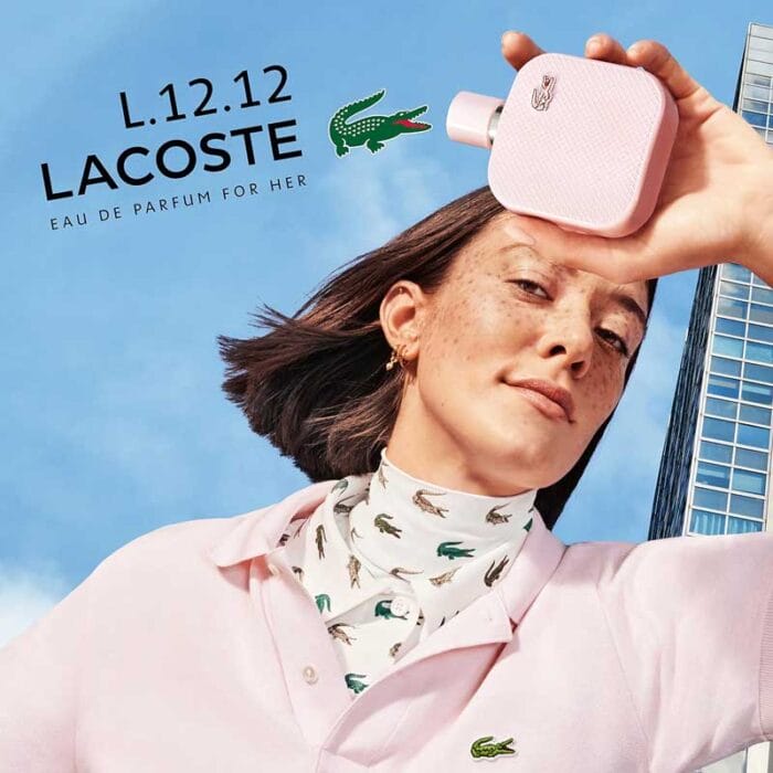 Perfume L.12.12 Rose de Lacoste mujer edp 100ml - Imagen 3