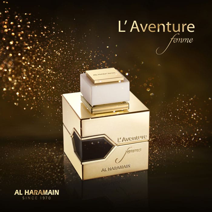 Perfume L'aventure Femme de Al Haramain mujer edp 200ml 4 Perfume L'aventure Femme de Al Haramain mujer edp 200ml - Imagen 4