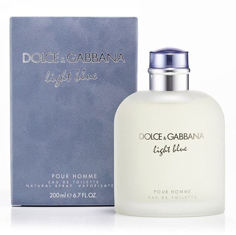Original Perfume Dolce & Gabbana Light Blue hombre 200ml grande