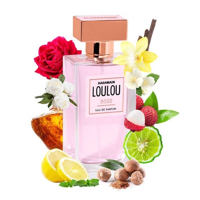 Perfume Loulou Rose de Al Haramain mujer edp 100ml 3 Perfume Loulou Rose de Al Haramain mujer edp 100ml - Imagen 3